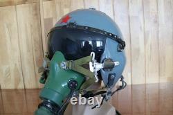 Heavy Fighter Pilot Flight Helmet, Oxygen Mask YM9915 T Hook, Bayonets