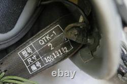 Heavy Fighter Pilot Flight Helmet, Oxygen Mask YM9915 T Hook, Bayonets