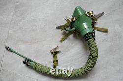 Heavy Fighter Pilot Flight Helmet, T Hook, Bayonets Oxygen Mask YM9915