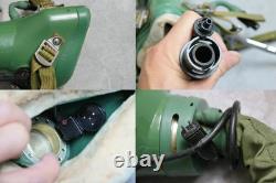 Heavy Fighter Pilot Flight Helmet, T Hook, Bayonets Oxygen Mask YM9915