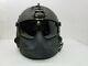 Helicopter Pilot Flight Helmet With Face Guard Night Vis Clip Headset 2 Visors