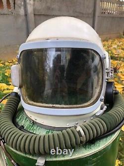 Helmet GSh-6A USSR Soviet High Altitude Flight MIG Pilot Russian Air Force