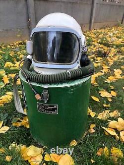 Helmet GSh-6A USSR Soviet High Altitude Flight MIG Pilot Russian Air Force