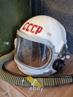 Helmet GSh-6A USSR Soviet High Altitude Flight Space MIG Pilot Russian Air Force