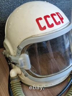 Helmet GSh-6A USSR Soviet High Altitude Flight Space MIG Pilot Russian Air Force