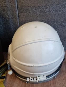 Helmet GSh-6A USSR Soviet High Altitude Flight Space MIG Pilot Russian Air Force