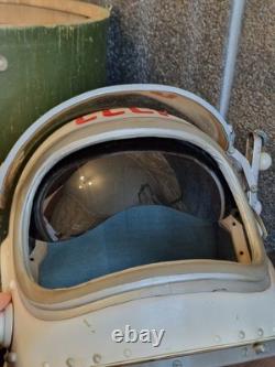 Helmet GSh-6A USSR Soviet High Altitude Flight Space MIG Pilot Russian Air Force