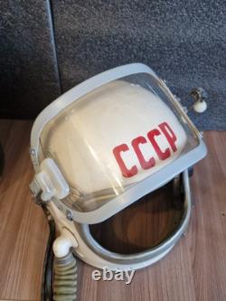 Helmet GSh-6A USSR Soviet High Altitude Flight Space MIG Pilot Russian Air Force