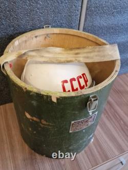 Helmet GSh-6A USSR Soviet High Altitude Flight Space MIG Pilot Russian Air Force