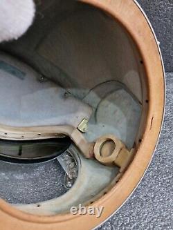 Helmet GSh-6A USSR Soviet High Altitude Flight Space MIG Pilot Russian Air Force