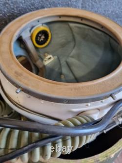 Helmet GSh-6A USSR Soviet High Altitude Flight Space MIG Pilot Russian Air Force