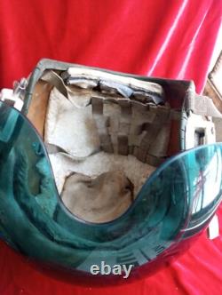 Helmet of a military pilot ZSh5. USSR Air Force. During the Vietnam War