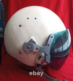 Helmet of a military pilot ZSh5. USSR Air Force. During the Vietnam War