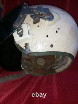Helmet of a military pilot ZSh5. USSR Air Force. During the Vietnam War