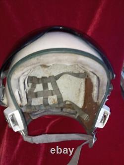 Helmet of a military pilot ZSh5. USSR Air Force. During the Vietnam War