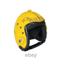 Hgu-33 Blue Angels Flight Fighter Pilot Helmet Movie Prop + Green Bag