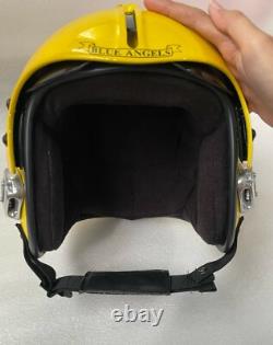 Hgu-33 Blue Angels New Version Pilot Flight Helmet+badge
