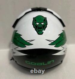Hgu-33 Custom Goblin Flight Pilot Helmet +badge Hgu-33 Custom Goblin Flight Pilot Helmet +badge