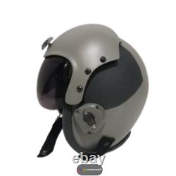 Hgu-33 Custom Plain (grey)- Pilot Flight Helmet