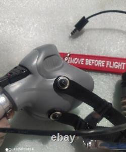 Hgu-33 Flight Pilot Helmet Gream Reapers +mbu-12 Oxygen Mask Grey(repro)+bag