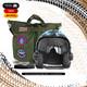 Hgu-33 Grim Reapers Flight Fighter Pilot Helmet Movie Prop + Green Bag Full Set