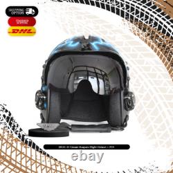 Hgu-33 Grim Reapers Flight Fighter Pilot Helmet Movie Prop + Pin