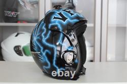 Hgu-33 Grim Reapers Flight Fighter Pilot Helmet Movie Prop + Pin