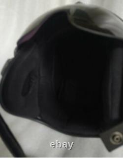 Hgu-33 Naval Aviator Fighter Pilot Helmet Grey With Mbu-12 Oxygen Mask (replica)