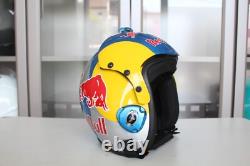 Hgu-33 Silver Bull Flight Fighter Pilot Helmet Movie Prop + Green Bag