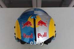 Hgu-33 Silver Bull Flight Fighter Pilot Helmet Movie Prop + Pin