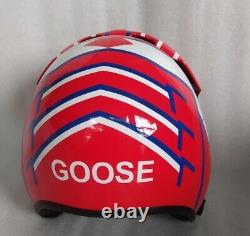 Hgu 33 Style Topgun Goose Flight Helmet / Aviator Fighter Pilot Repro