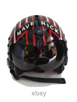 Hgu 33 Style Topgun Maverick Flight Helmet /aviator Fighter Pilot Repro