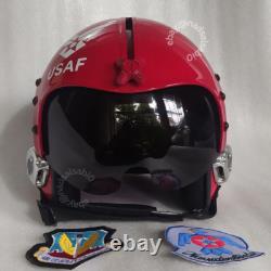 Hgu-33 Thunderbird Usaf Aerobatic Team Squadron Fighter Pilot Helmet