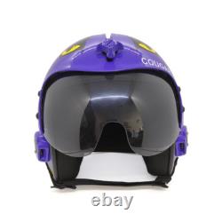 Hgu-33 Top Gun Cougar Flight Fighter Pilot Helmet + Pin