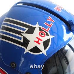 Hgu-33 Top Gun Hollywood Flight Fighter Pilot Helmet Prop + Green Bag Full Set