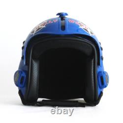 Hgu-33 Top Gun Hollywood Flight Fighter Pilot Helmet Prop + Green Bag Full Set