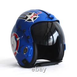Hgu-33 Top Gun Hollywood Flight Fighter Pilot Helmet Prop + Green Bag Full Set