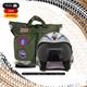 Hgu-33 Top Gun Iceman Flight Fighter Pilot Helmet Prop + Green Bag Full Set