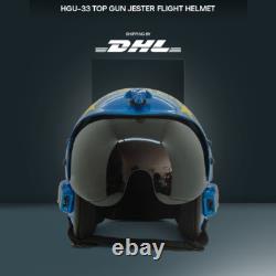 Hgu-33 Top Gun Jester Fighter Pilot Flight Helmet Movie Prop Usn