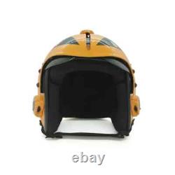 Hgu-33 Top Gun Jolly Rogers V. 2 Flight Fighter Pilot Helmet Prop + Green Bag
