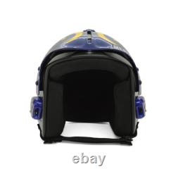 Hgu-33 Top Gun Merlin V. 2 Flight Fighter Pilot Helmet Prop + Green Bag Full Set
