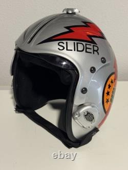 Hgu-33 Top Gun Slider Flight Helmet Movie Prop Pilot Naval Aviator Usn Navy
