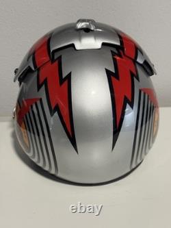 Hgu-33 Top Gun Slider Flight Helmet Movie Prop Pilot Naval Aviator Usn Navy