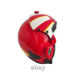 Hgu-33 Top Gun Sundown Flight Fighter Pilot Helmet Movie Prop + Pin