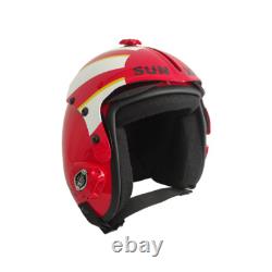 Hgu-33 Top Gun Sundown Flight Fighter Pilot Helmet Movie Prop + Pin