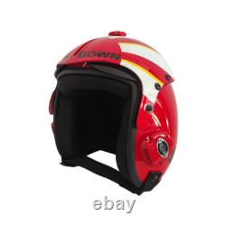 Hgu-33 Top Gun Sundown Flight Fighter Pilot Helmet Movie Prop + Pin