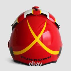 Hgu-33 Top Gun Sundown Flight Helmet Movie Prop Pilot Naval Aviator Usn