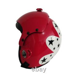 Hgu-33 Top Gun Thunderbirds Fighter Pilot Flight Helmet Movie Prop + Pin