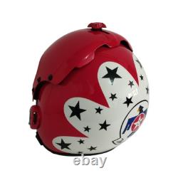 Hgu-33 Top Gun Thunderbirds Flight Fighter Pilot Helmet Movie Prop + Green Bag