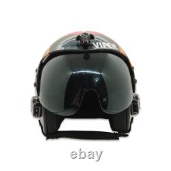Hgu-33 Top Gun Viper Flight Fighter Pilot Helmet Movie Prop + Green Bag